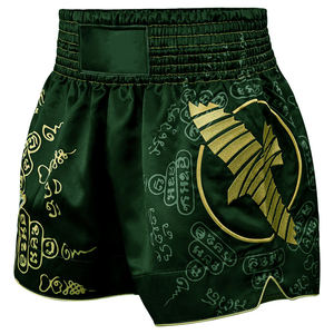 Pantalones cortos de MMA para hombre con impresión de logotipo personalizado, poliéster ligero de alta calidad, último diseño con técnicas de lavado para adultos - Product Image 1