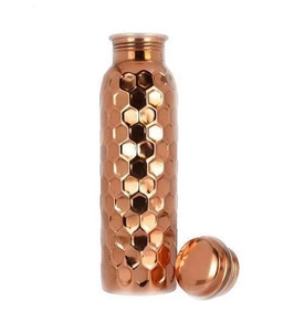 Best Supplier From India High Quality Eco-Friendly <b>Copper</b> <b>Copper</b> Water <b>Bottle</b> for <b>Drinking</b> High Quality Free Sample. - Product Image 2