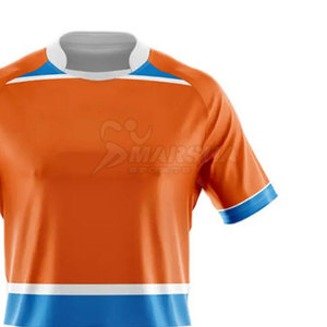 ชุดกีฬา 100% โพลีเอสเตอร์ เสื้อรักบี้ ขายดี คุณภาพพรีเมียม ออกแบบเองได้ ชุดรักบี้สำหรับผู้ใหญ่ - Product Image 4