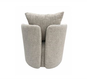 Fauteuil de salon moderne Omerta |   Fauteuil pivotant au design rond |   Fauteuils design, excellents pour le design - Product Image 2