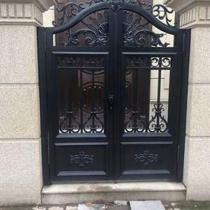 Portes <span class=keywords><strong>en</strong></span> <span class=keywords><strong>fer</strong></span> <span class=keywords><strong>forgé</strong></span> rustiques Prima pour entrée de jardin, <span class=keywords><strong>fer</strong></span> <span class=keywords><strong>forgé</strong></span> durable, taille personnalisée, installation - Product Image 4