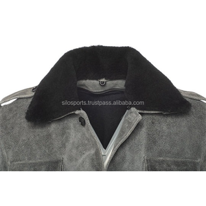 2025 Collection hiver manteau en cuir de vachette gris Original pour les femmes en gros de haute qualité à bas quantité minimale de commande manteaux de mode chauffants OEM - Product Image 6