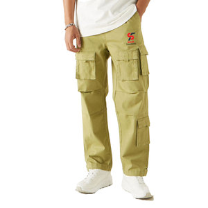 Solid Trader Versatile <b>Cargo</b> Apparel Soft <b>Stretch</b> Cotton Blend Comfortable Waistband High Quality Male <b>Cargo</b> Pent & Trouser - Product Image 2