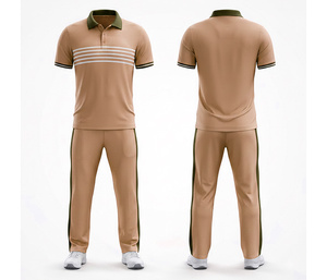 Professional <b>Cricket</b> Team Uniform with Custom Logo Printing | Men Women Youth <b>Cricket</b> Wears Polo Shirt and Trouser Full Team - Product Image 4