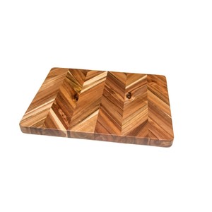 Tabla de Cortar de Madera Rectangular con Diseño de Espiga, Antideslizante, la Más Vendida - Product Image 2
