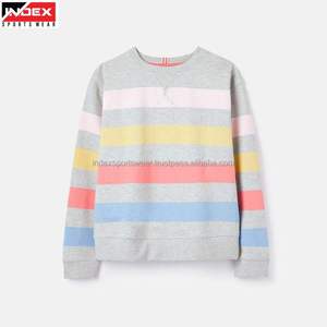 Sudadera de punto de manga larga con cuello redondo y estampado de girasoles rosas, talla grande, informal, para mujer, para otoño - Product Image 5