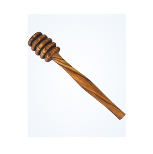 Bâtonnet à miel réutilisable en bois fait main de luxe pour pot de miel, cuisine, salle à manger et service du petit-déjeuner - Product Image 1