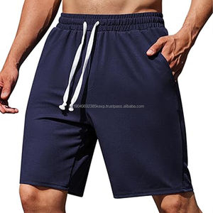Venta al por mayor OEM logotipo personalizable sublimado 100% poliéster transpirable secado rápido pantalones cortos deportivos para hombre - Product Image 3