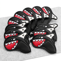 Housse de tête de club de golf en cuir personnalisée sur mesure avec logo pour Driver, Fairway Wood, Hybride, Putter – Vente en gros