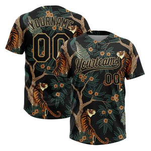 Camiseta de béisbol personalizada para hombre, cuello en V, manga corta, poliéster, estampado con el nombre del equipo, transpirable, ajuste regular, para adultos, para todas las estaciones - Product Image 5