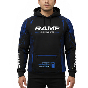 Motorcycle Armor Hoodies Pullover Protective with <b>Level</b> 2 CE Approved Pads Cotton Heavy Hoodies Motorbike Hoodies For Riders - Product Image 1