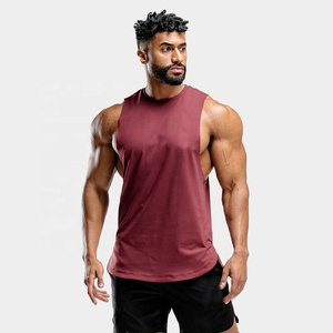 Débardeurs Sportifs Homme 100% Polyester Col Rond Uni Respirants Séchage Rapide Écologiques – Vente en Gros AMERICAN TRENCH CLOTHING - Product Image 4