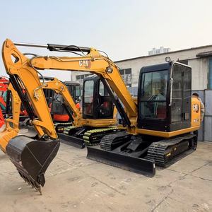 Miniexcavadora CAT 302.7 Amarilla, Tipo Oruga, Equipo de Construcción - Product Image 2