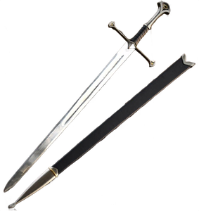 Épée médiévale authentique en métal poli pour collectionneurs - Product Image 1