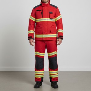Combinaison de sécurité réfléchissante haute visibilité personnalisée, respirante, durable, en polyester, vêtements de travail pour travaux industriels en extérieur - Product Image 3