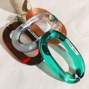 Cadena de resina para colgar en la pared, decoración moderna de resina para pared, escultura de eslabones de resina, arte decorativo de cadena de resina - Product Image 6