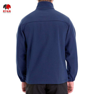 Veste softshell personnalisée Ryan Pro Gear pour homme, tissu confortable, fermeture éclair avec logo personnalisé, vêtements décontractés - Product Image 4