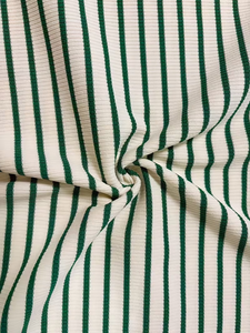 Comfortable Casual Easy Striped Jersey Soft Short Sleeve Shorts Home Wear 2pcs Set Women's Fashion Loungewear - Product Image 6