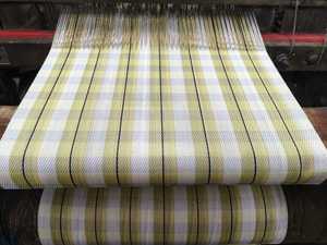 Recycled Nylon Woven Fabric <b>Roll</b> Colorful Stripe Pattern Sustainable Textile for Bags Apparel Home Use - Product Image 4