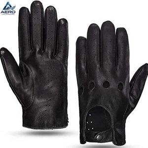 Nuevos Guantes de Conducción de Cuero de Primera Calidad Hechos a Medida, Guantes de Cuero para Conductor de Automóvil para Hombre, Duraderos, los Mejores - Product Image 2
