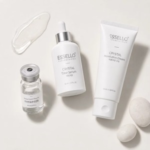 Kit Essello Crystal White pour le soin du teint, amélioration de la teinture terne, soin du teint inégal, soin des taches brunes, ensemble pour un teint éclatant - Product Image 1