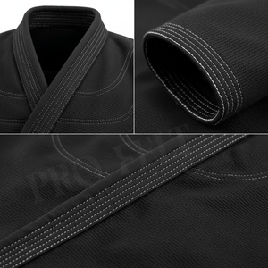 Kimono de Jiu Jitsu con Logotipo Bordado Personalizado, Uniforme de Artes Marciales BJJ, Diseño Personalizado, Equipo de Entrenamiento Ligero - Product Image 4