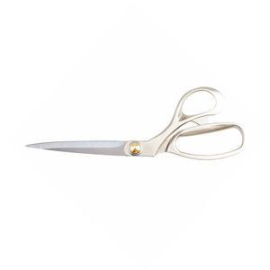 Professional Tailor <b>Scissors</b> Champagne Gold Metal Shears Stainless Steel Industrial Fabric Cutting Tools Dressmaking Gear - Product Image 2
