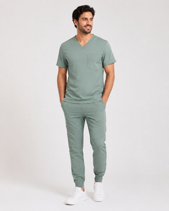 Hospital Uniforms Medical <b>Scrub</b> <b>Sets</b> for Men Customised Uniforms <b>Sets</b> Straight Pants <b>Scrubs</b> Uniform - Product Image 4
