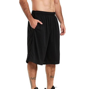 Shorts pour hommes, légers, tendance, à séchage rapide, de cinq pouces, pour le sport et les loisirs, respirants, coupe droite, grande taille - Product Image 3
