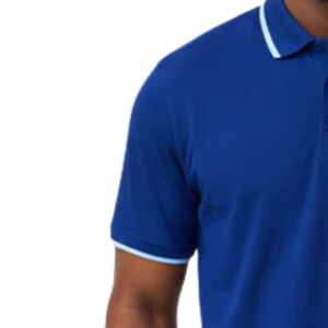 Jack and Jill Unisex Adult Polo Navy Cotton <b>Classic</b> Fit Shirt Casual Short Sleeve Smart Casual Everyday Wear Top - Product Image 5