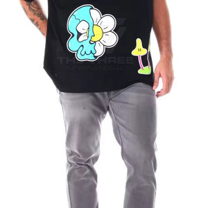 Camiseta de Hombre de Alta Calidad con Serigrafía, Diseño OEM, Camiseta de Algodón para Hombre con Serigrafía, Hecha en Pakistán - Product Image 5