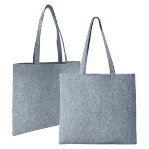 Tote bag in feltro borse per la spesa Online 2022 produttore all'ingrosso 1mm borsa in tessuto di feltro, tote bag in feltro per donna