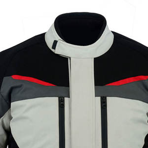 Chaqueta de Motociclismo para Hombre, Impermeable, de Cordura y Cuero, de Alta Calidad, para Carreras - Product Image 4