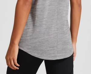 T-shirt pour femme en polyester 100% sur mesure, t-shirts imprimés écologiques pour femme - Product Image 5