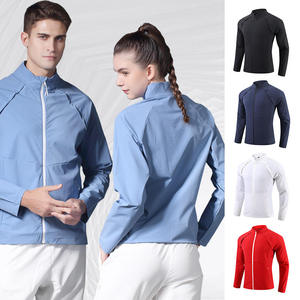 Fall Zipper Pockets Custom Logo Mens Gym <b>Jacket</b> Slim Outdoor Sports <b>Jackets</b> Mens <b>Workout</b> Gym Fitness Zip up Lightweight <b>Jacket</b> - Product Image 5