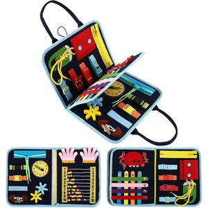 Attrezzatura per l'Integrazione Sensoriale, Attività per Anziani con Demenza, Busy Board per Adulti, Coperta Sensoriale per Demenza e Autismo - Product Image 1