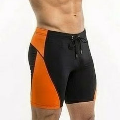 Men Drawstring Waist <b>Compression</b> <b>Shorts</b> Gym Trainer Slim Fit <b>Short</b> Pant Men Sportswear High Support Base Layer <b>Shorts</b> - Product Image 3