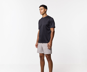 Men's Summer 2-Piece Short Sleeve <b>T</b>-<b>Shirt</b> Set Breathable Quick Dry Custom Fabric Woven Casual High Quality Solid Color - Product Image 2