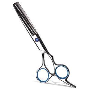 Ciseaux professionnels de précision pour la coiffure, ciseaux de texture pour barbier, ciseaux de salon, fabricant OEM - Product Image 1
