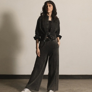 Nirben Denim Jeans | New American Style Retro Men's Autumn Washed Loose Casual <b>Straight</b>-Leg Wide Leg - Product Image 2