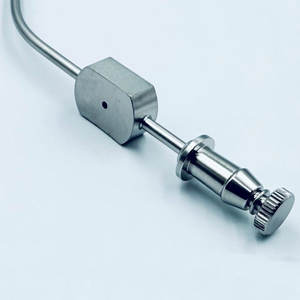 Tube d'aspiration Frazier en acier inoxydable de qualité médicale, autoclavable, réutilisable, instruments chirurgicaux ORL, tube d'aspiration Frazier - Product Image 3