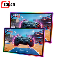 Pantalla LCD Táctil de 22 Pulgadas con Barra de Luz LED para Juegos