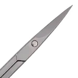 <b>Pink</b> Stainless Steel Right-Handed Manicure Scissors Straight Blade Sharp Tip Handle Beauty <b>Tools</b> for Cuticle Trimming Adults - Product Image 5