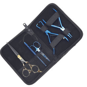 Kit d'application et d'entretien d'extensions de cheveux avec des outils et accessoires professionnels complets pour une pose facile des extensions de cheveux - Product Image 4