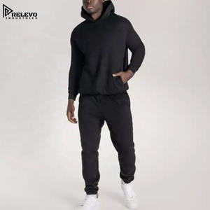 Survêtements et sweats à capuche pour hommes en coton 100% de haute qualité, séchage rapide, respirants, légers, avec logo personnalisé sur le devant, vêtements de jogging pour l'entraînement - Product Image 5
