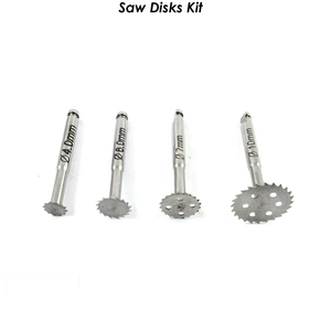 Kit d'accessoires pour instruments de pont osseux, perceuse dentaire manuelle, disque de scie en acier inoxydable, dilatateur osseux, rehausseur de sinus, implants chirurgicaux - Product Image 4