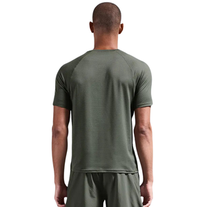 T-shirt en coton pour homme, décontracté, à manches courtes, col rond, doux, confortable, respirant, basique, pour tous les jours, vêtements en gros - Product Image 2