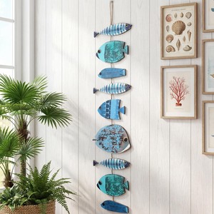 ด้ามจับปลาไม้สนเพ้นท์ลายด้วยมือแบบช่างฝีมือ - ขายส่ง B2B - Product Image 4