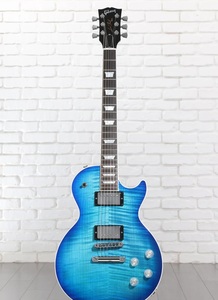 Guitarra Eléctrica Moderna Les Paul Figurada, Color Cobalt Burst, Más Vendida - Product Image 4