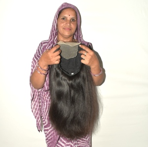 Perruque Lace Front HD 134 - 100% Cheveux Humains Indiens Remy Pré-Pluckés, Ligne de Cheveux Naturelle, Double Trame Faite à la Machine, Toutes Couleurs - Product Image 2